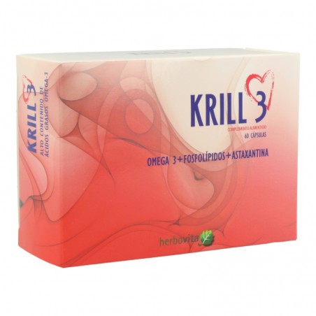 Krill 3 60 perlas Herbovita