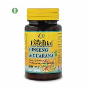 Ginseng y Guaraná 400 mg 50...