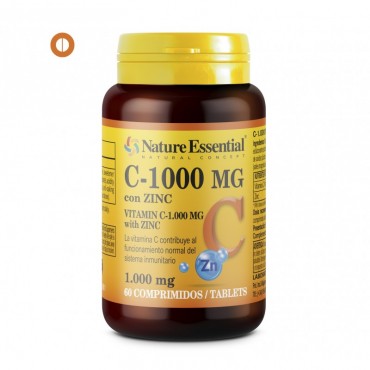 Vitamina C y Zinc 10 mg 60...