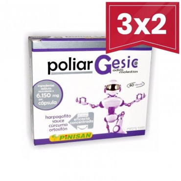 Pack 3x2 Poliar Gesic 40...